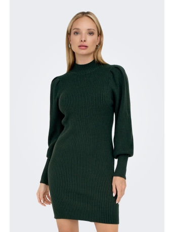 Only Jurk ONLKATIA L/S DRESS KNT NOOS 15232502 JUNE BUG