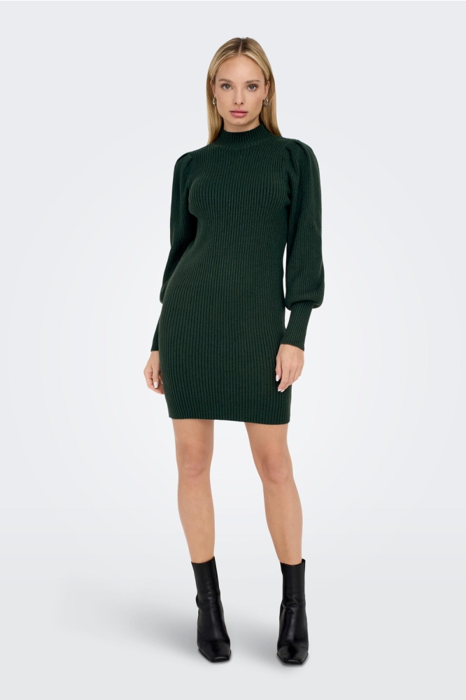 ONLKATIA L/S DRESS KNT NOOS 15232502 JUNE BUG