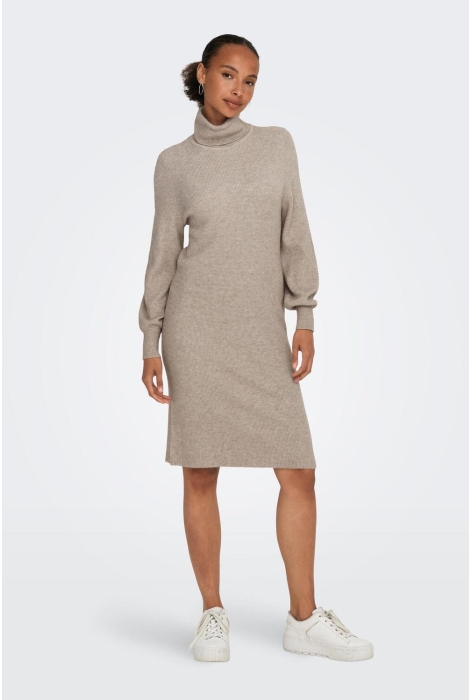 Only onlsasha l/s rollneck dress knt noo