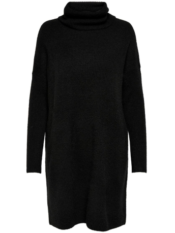 Only Jurk ONLJANA L/S COWLNCK DRESS WOOL KNT 15140166 BLACK