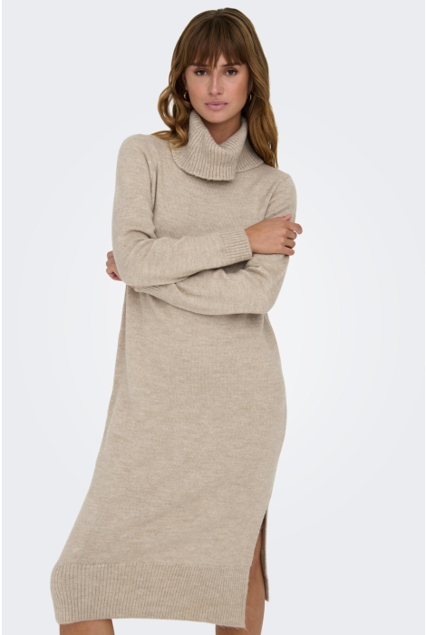 Only onlbrandie l/s roll neck dress knt