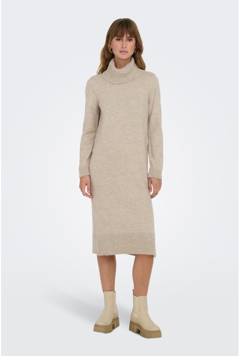 Only onlbrandie l/s roll neck dress knt