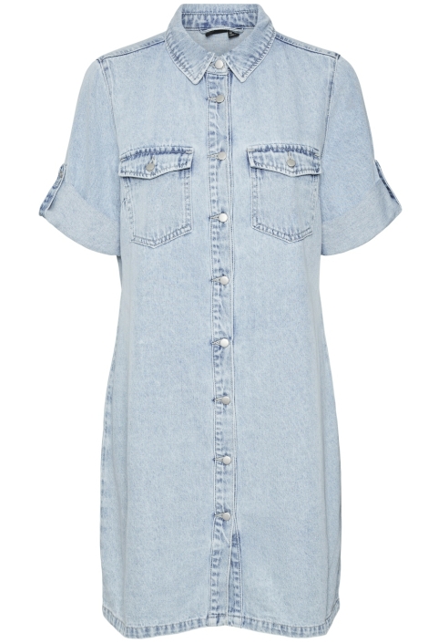 Vero Moda vmjennie ss short denim dress ga no