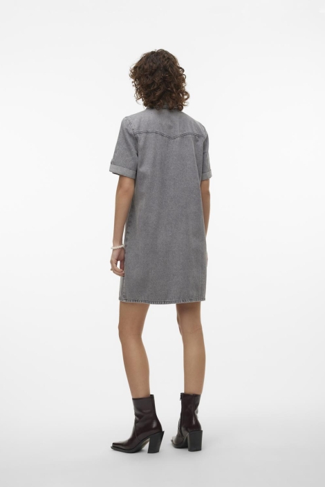 Vero Moda vmjennie ss short denim dress ga no