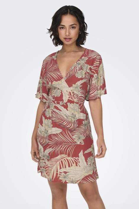 Only onlpalina life 2/4 wrap dress ptm