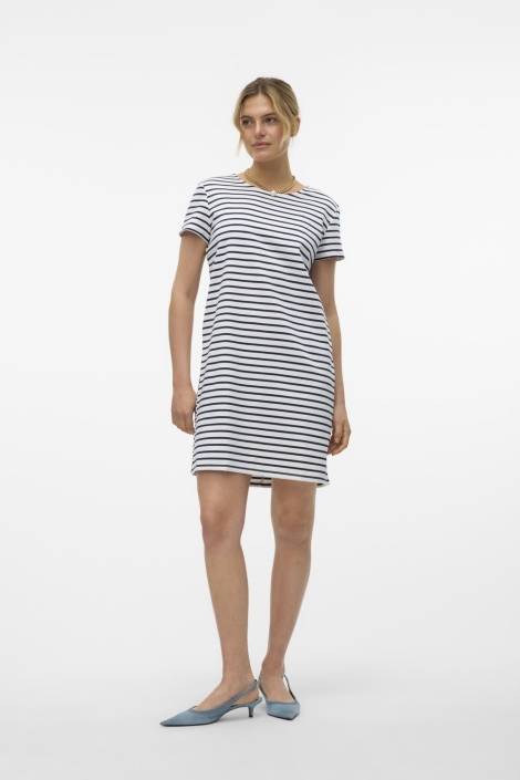 Vero Moda vmabby ss short zip dress jrs noos