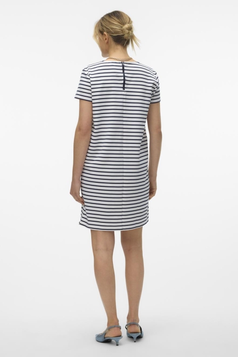 Vero Moda vmabby ss short zip dress jrs noos