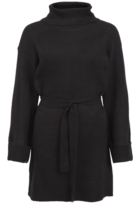 Vila virolfie l/s tie belt knit dress -