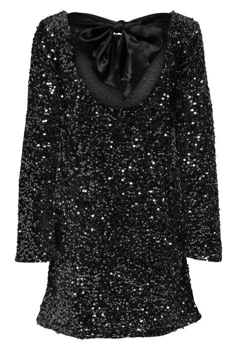 Jacqueline de Yong jdysara l/s bow sequins dress jrs