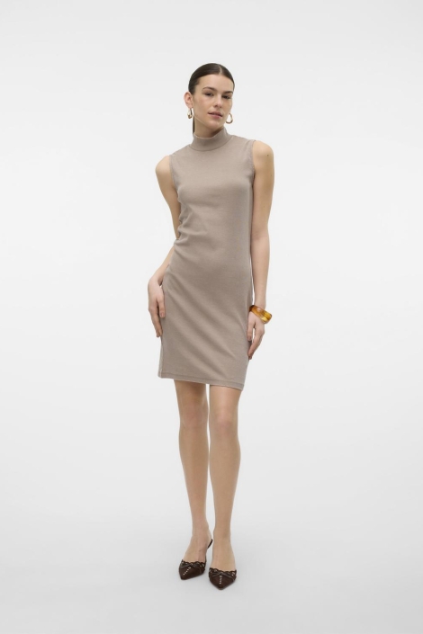 Vero Moda vmjane sl washed highneck dress jrs