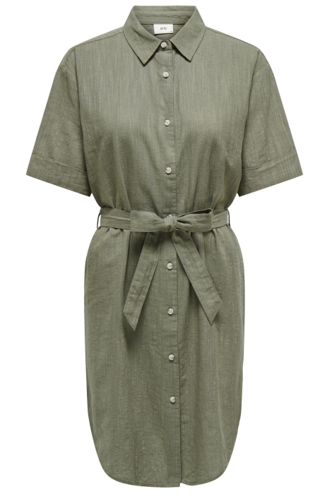 Jacqueline de Yong jdysally s/s linen shirt dress wvn