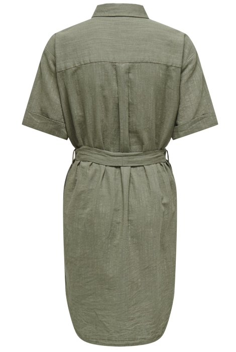 Jacqueline de Yong jdysally s/s linen shirt dress wvn