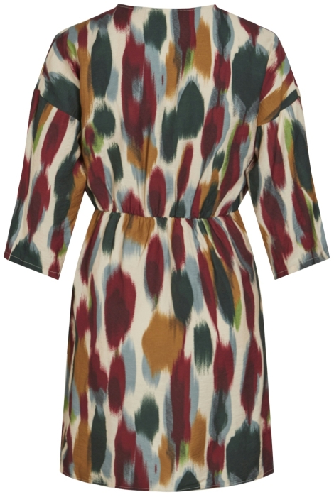 Vila virano art 3/4 wrap dress/c29