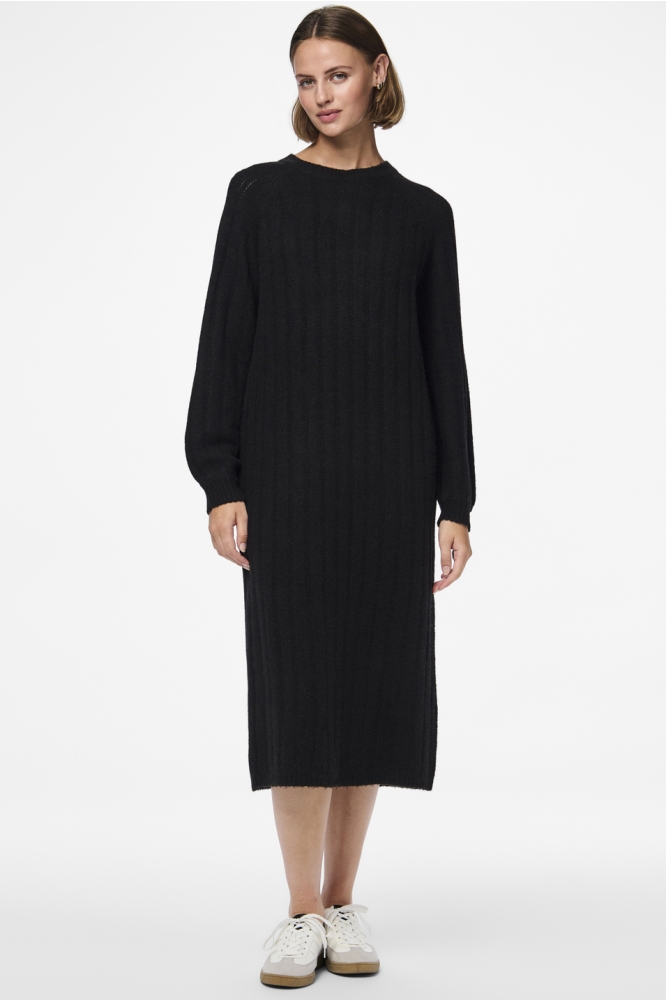 PCMAGGY LS KNIT DRESS NOOS BC 17150958 Black