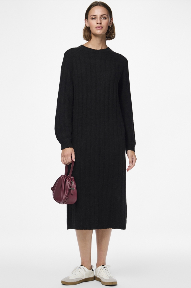 PCMAGGY LS KNIT DRESS NOOS BC 17150958 Black