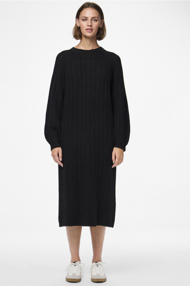 PCMAGGY LS KNIT DRESS NOOS BC 17150958 Black