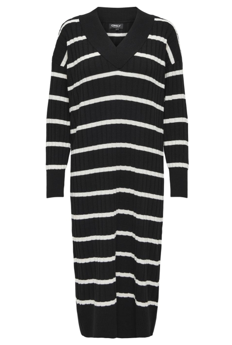 Only onlnew tessa l/s midi v dress knt n