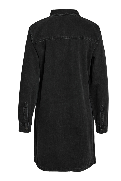 Noisy may nmnew signe l/s denim dress vi001bl