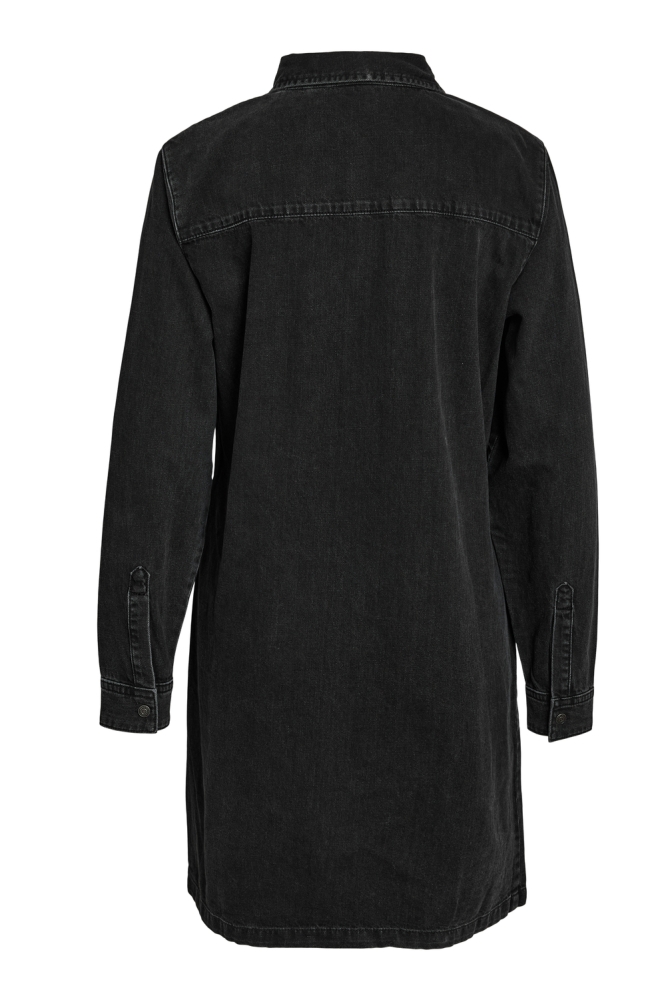 NMNEW SIGNE L/S DENIM DRESS VI001BL 27034104 Black Denim