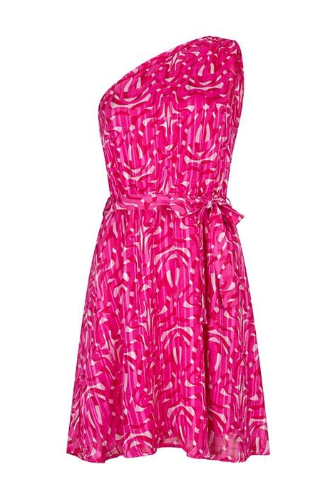 DRESS ANAYA PD22 PINK SWIRL PRINT