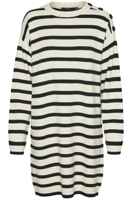 Vero Moda vmsaba ls o-neck button dress ga