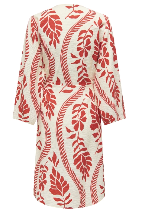 Jacqueline de Yong jdypepper 7/8 wrap dress wvn dia