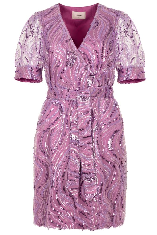 DIEKE SS F JER SEQUINS MESH 25 1 1760 Orchid pink