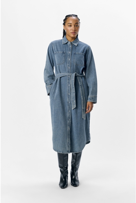 Object objdayan re l/s denim shirt dress 1