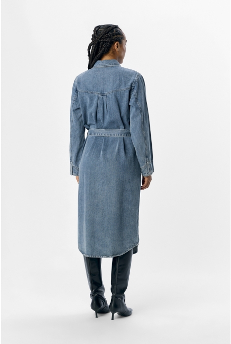 Object objdayan re l/s denim shirt dress 1