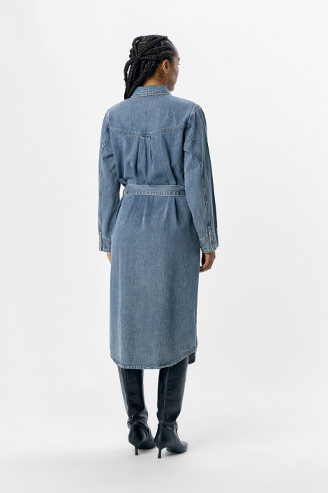 Object objdayan re l/s denim shirt dress 1