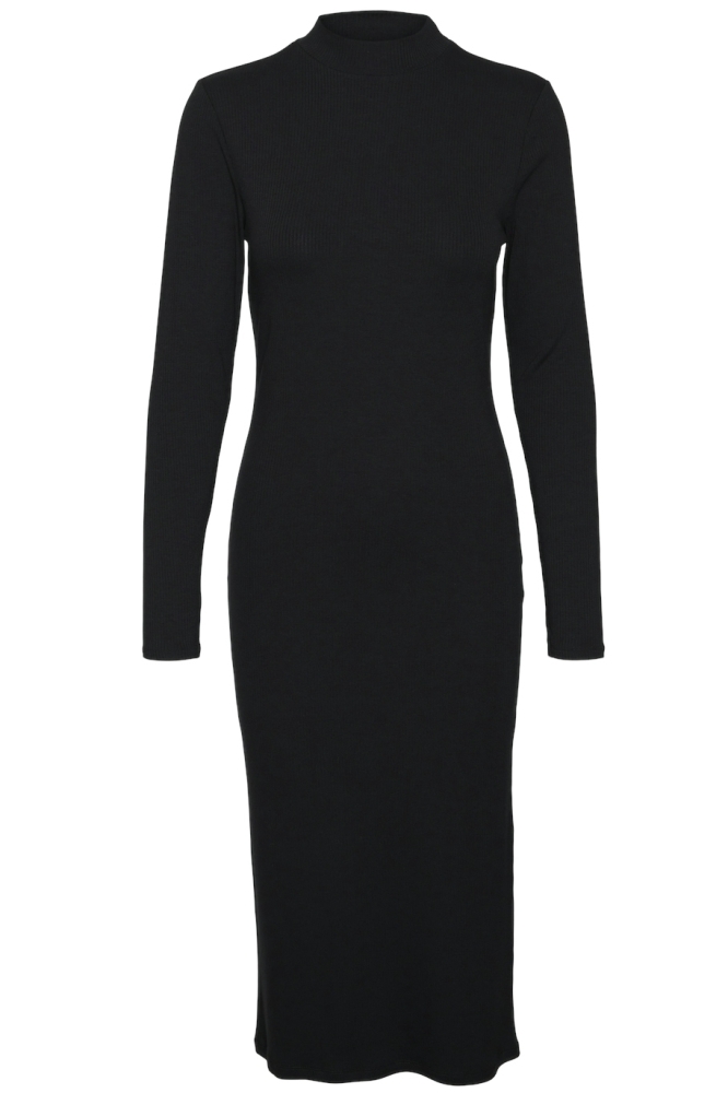 VMMARY LS HIGHNECK DRESS GA JRS NOO 10314441 BLACK