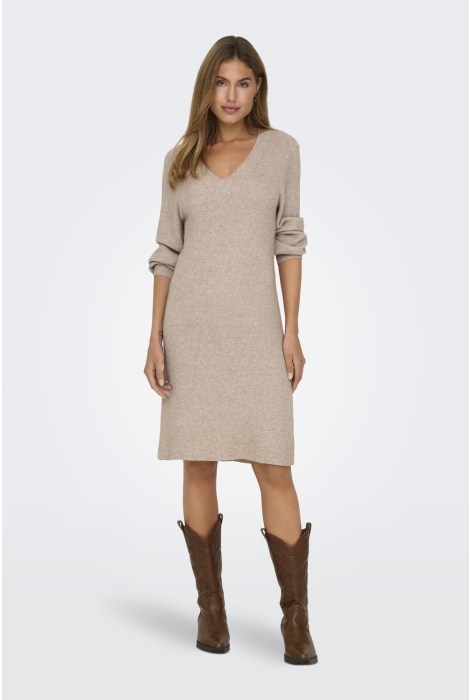 Only onlkatia ls v-neck dress knt nca