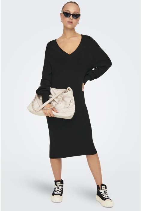 Only onlkatia ls v-neck dress knt nca