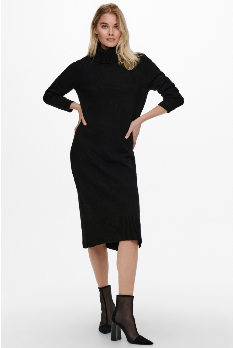 Only onlbrandie l/s rollneck dress knt n