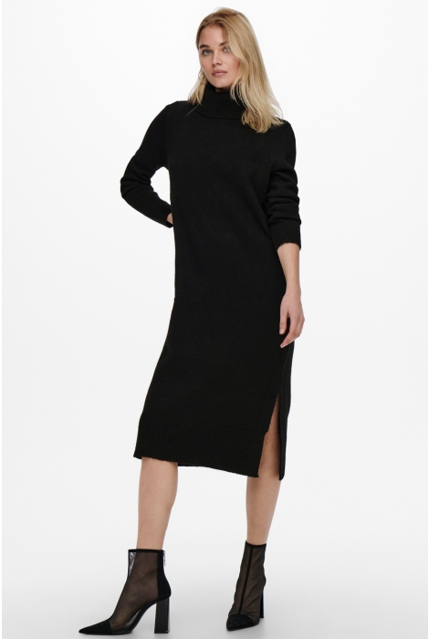 Only onlbrandie l/s rollneck dress knt n