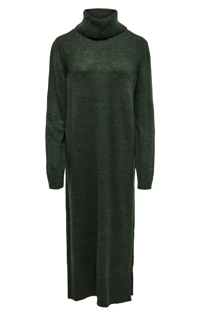 ONLBRANDIE L/S ROLLNECK DRESS KNT N 15214595 GREEN GABLES