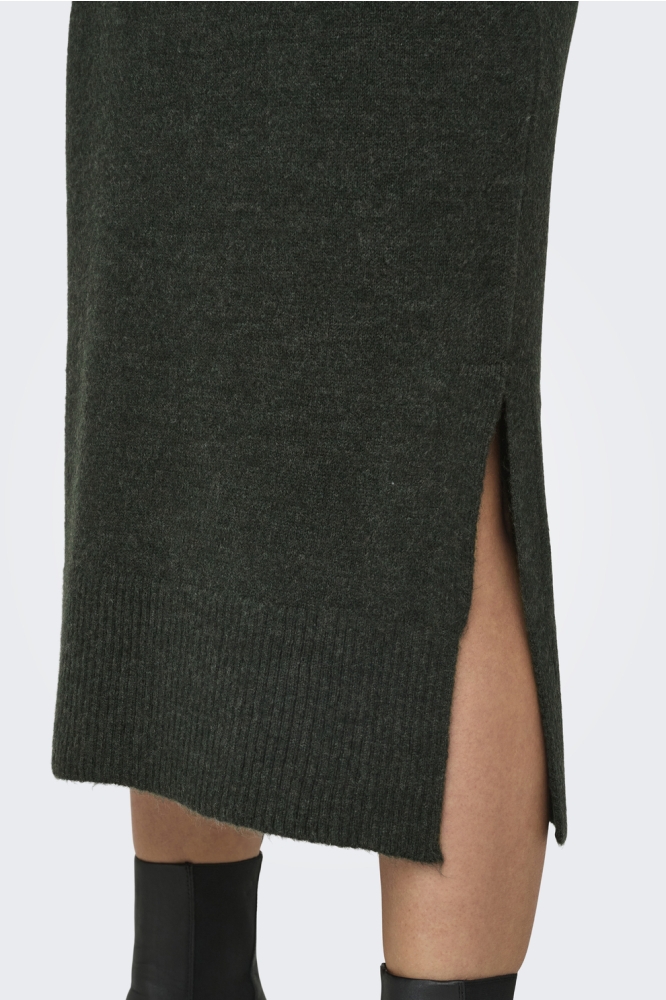 ONLBRANDIE L/S ROLLNECK DRESS KNT N 15214595 GREEN GABLES