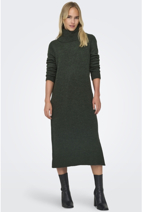 Only onlbrandie l/s rollneck dress knt n