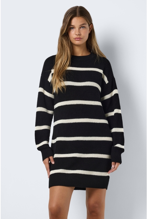 Noisy may nmmaysa l/s o-neck knit dress noos