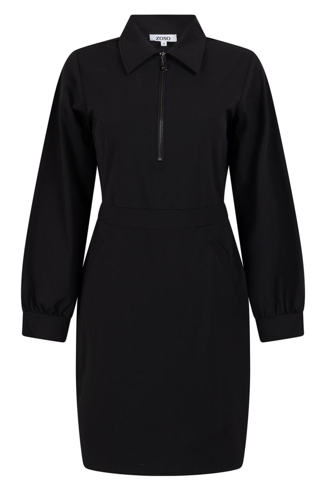 VANITY TRAVEL DRESS WITH ZIPPER 244 0000 BLACK