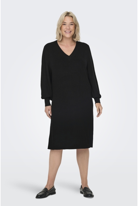 Only Carmakoma carkatia ls v-neck dress knt noos