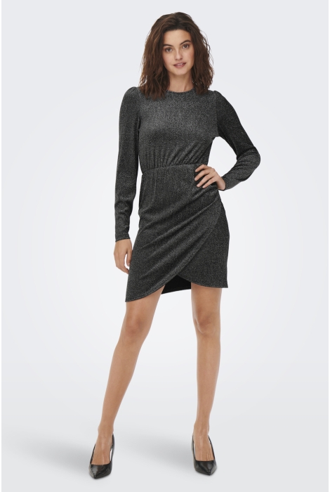 Only onlrich l/s glitter dress jrs