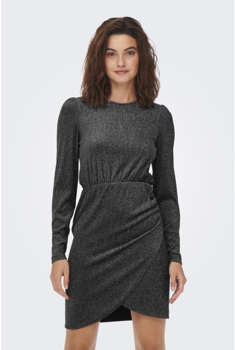 Only onlrich l/s glitter dress jrs