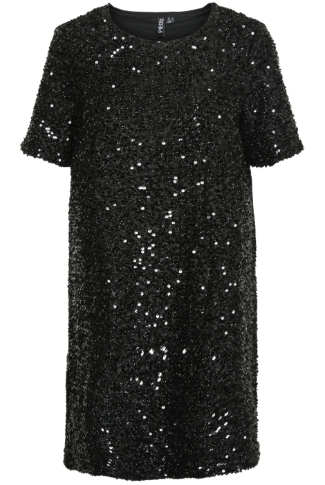 Pieces pcserena sequin ss o-neck dress mm