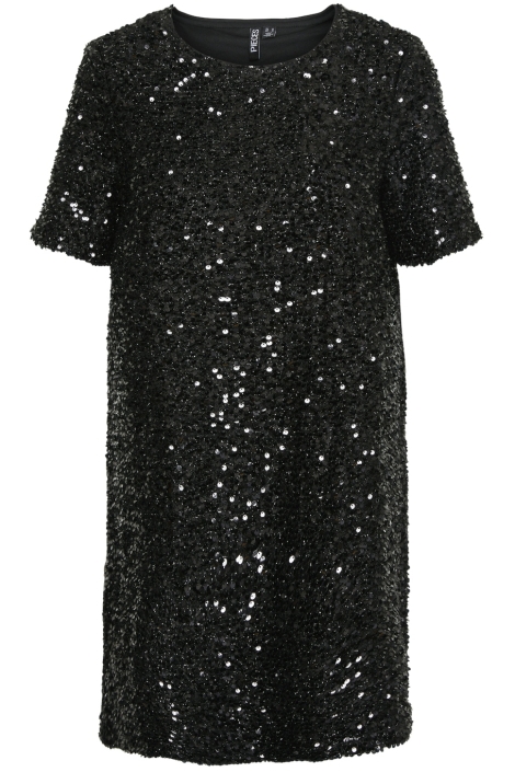 Pieces pcserena sequin ss o-neck dress mm