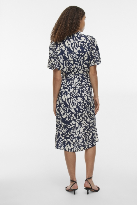 Vila vilullu s/s knee shirt dress