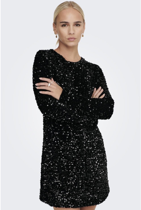 Only onlanika sequin ls dress wvn