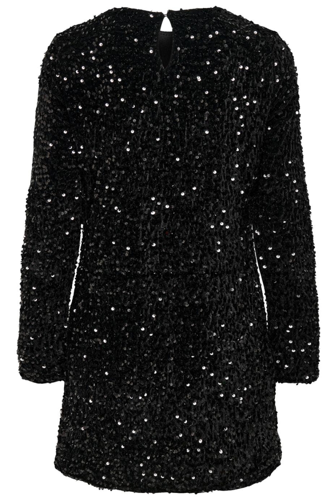 ONLANIKA SEQUIN LS DRESS WVN 15278822 Black