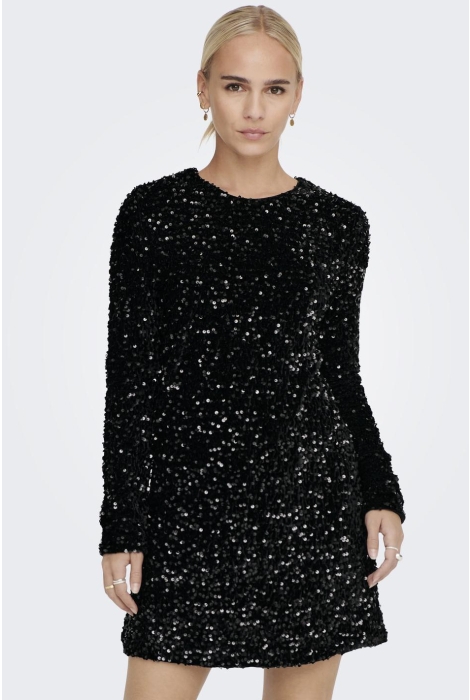 Only onlanika sequin ls dress wvn