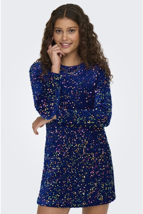 Only onlanika sequin ls dress wvn